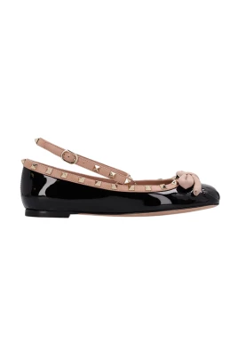 Studded Ballerina Flats