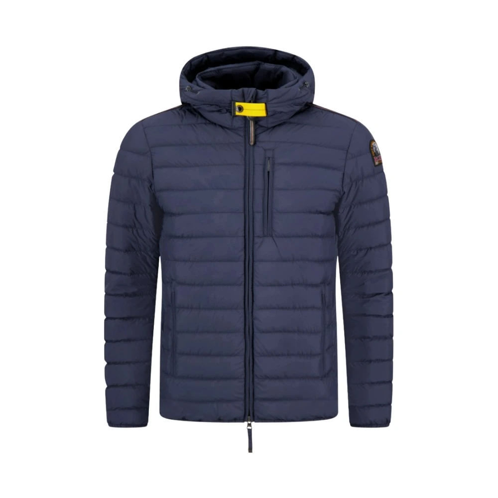 Parajumpers Men's Blue Last Minute Hooded Down Jacket