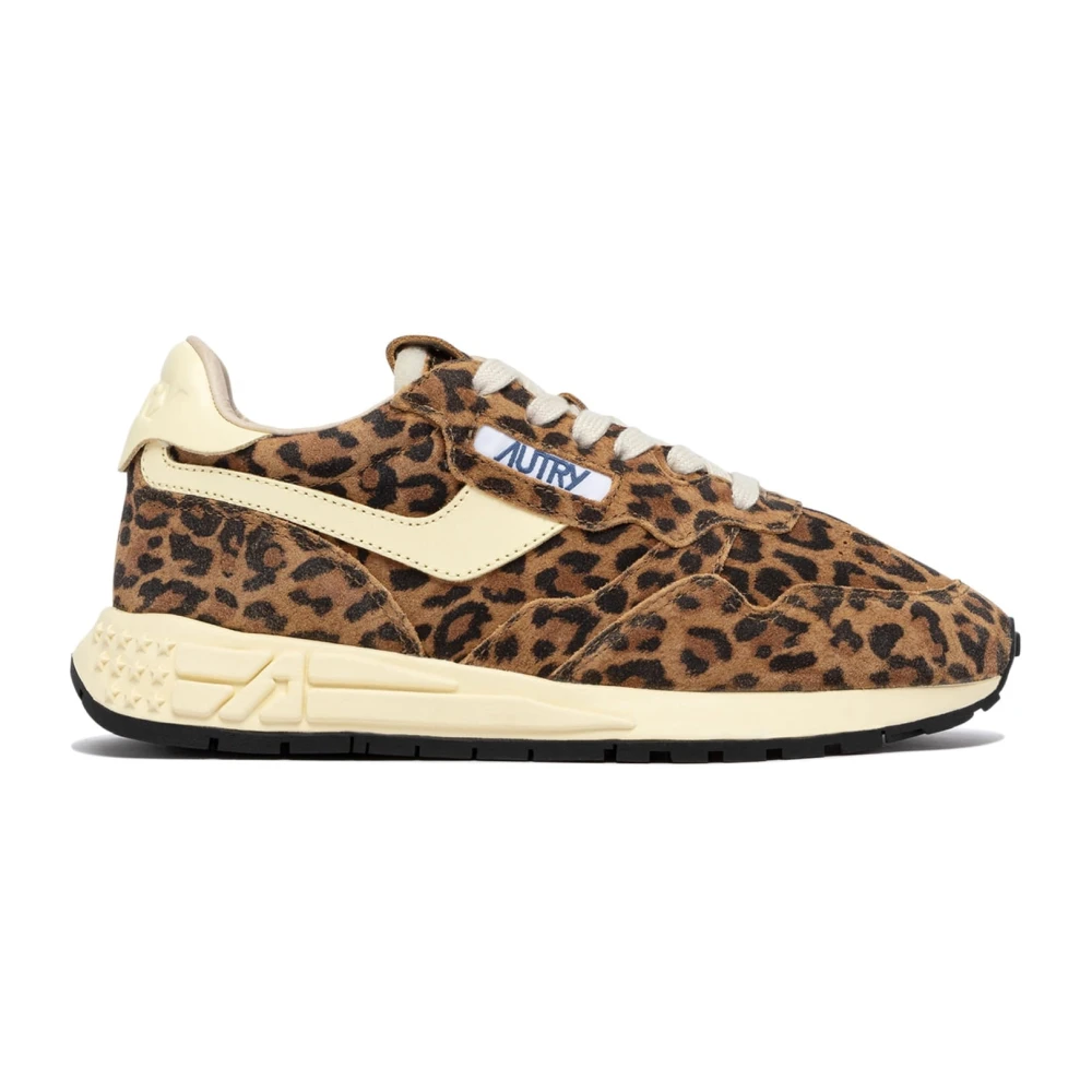Autry Women's Brown Sneakers, 5 Uk, Reelwind Low Trainers