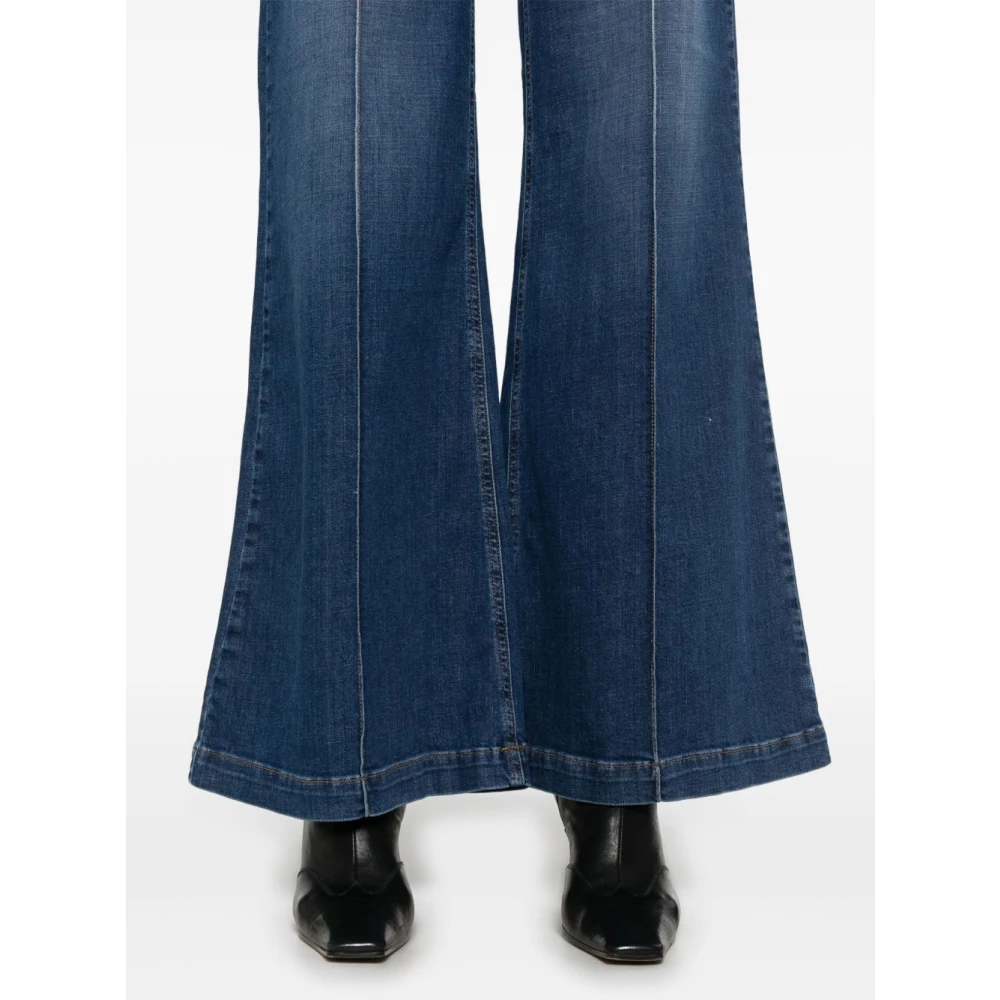 Twinset Stijlvol Denim Set Blue Dames