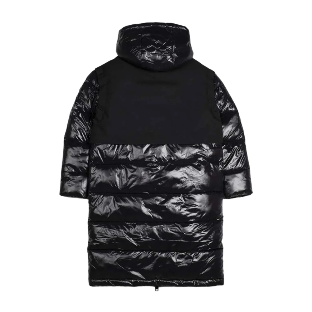 Munich Zwarte Dames Textiel Pufferjas Black Dames