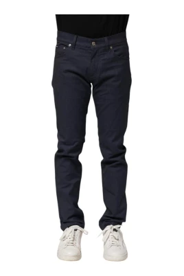 Mörkblå Skinny Denim Jeans