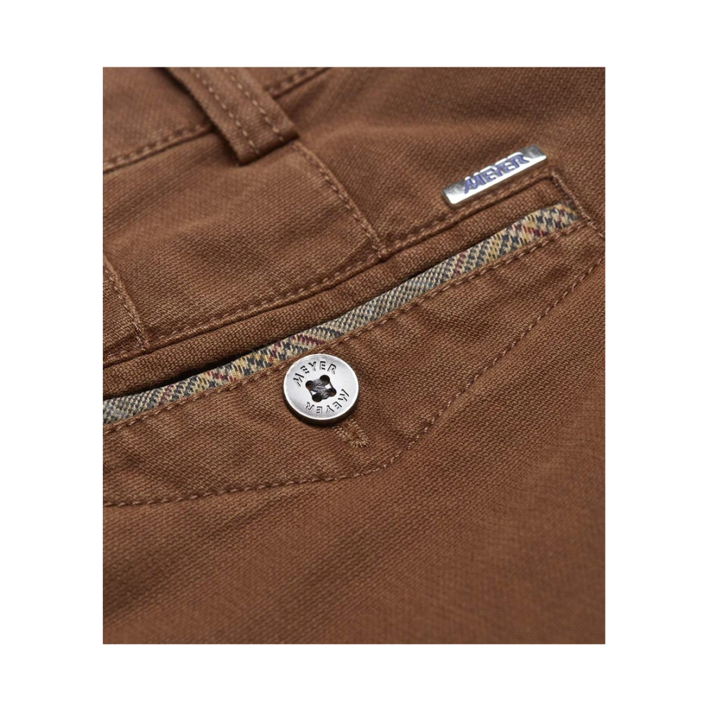 Meyer Stijlvolle Broeken & Shorts Brown Heren