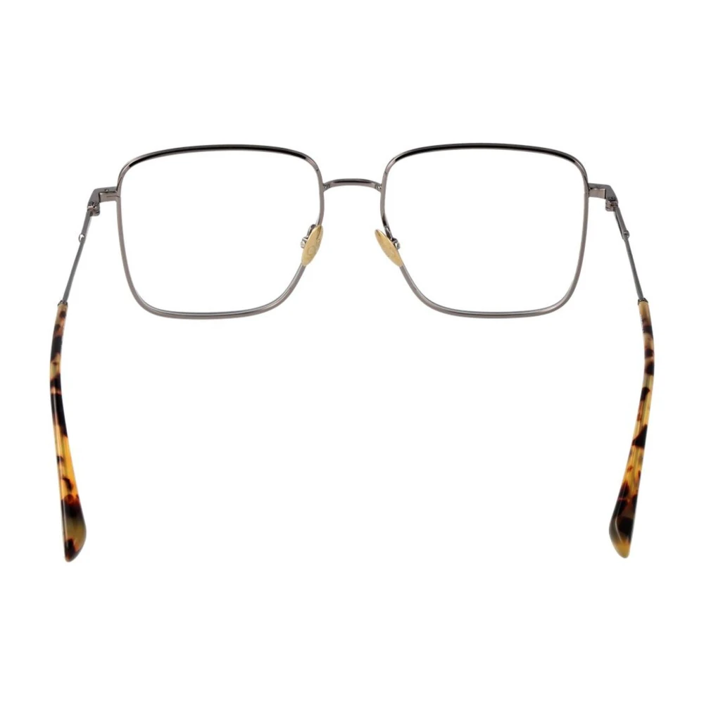 Scotch & Soda Gunmetal Metalen Vierkante Optische Frames Gray Heren