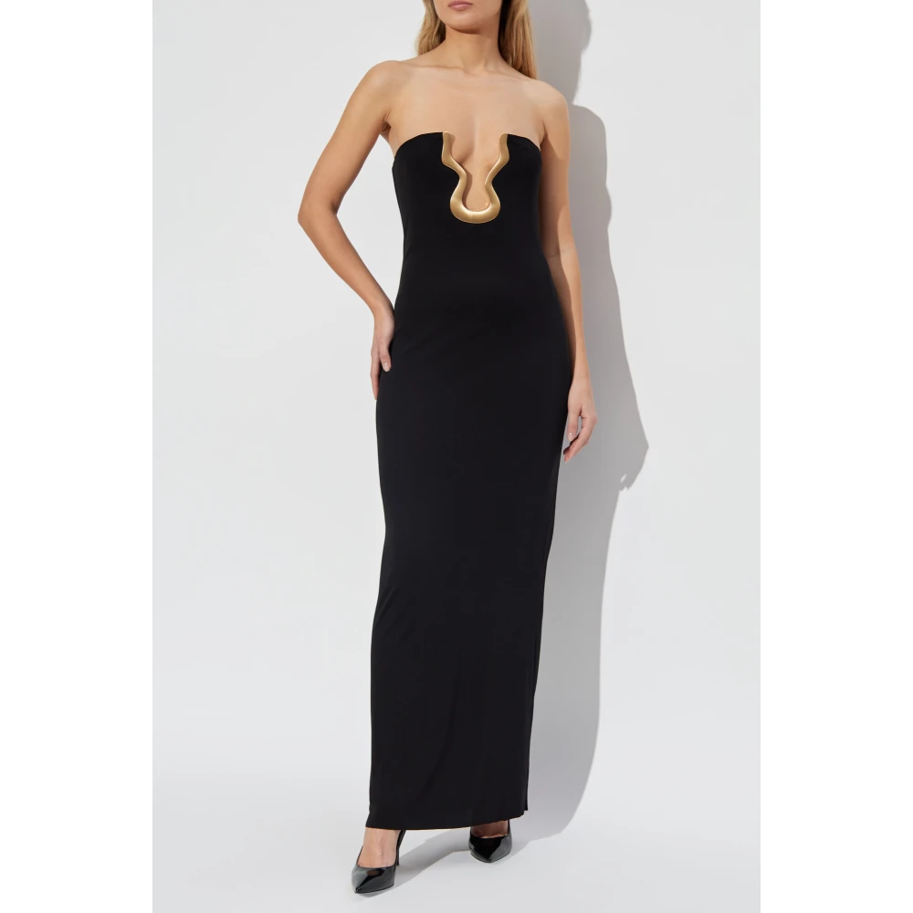Cult Gaia Abril Jurk Black Dames