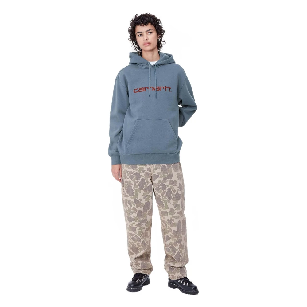 Carhartt WIP Hoodie Blue Dames