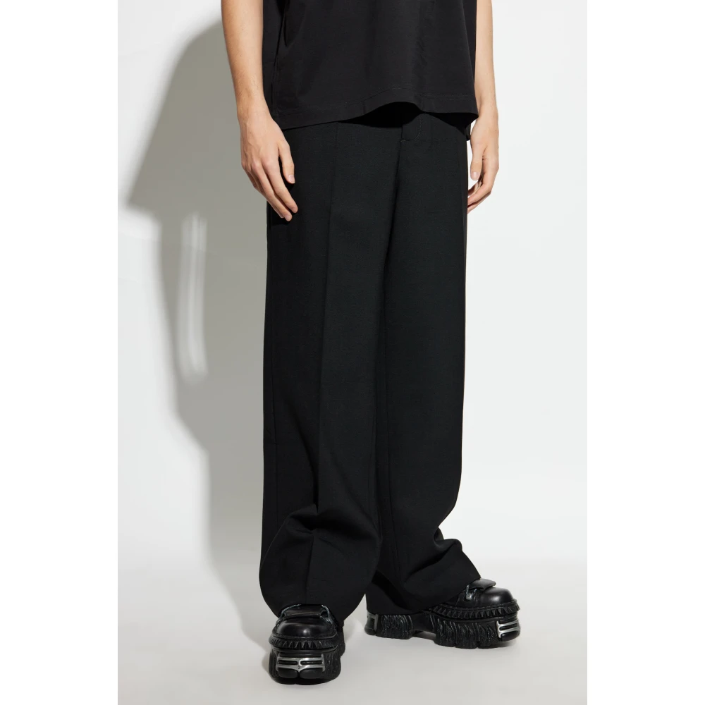 Vetements Wollen broek Black Heren