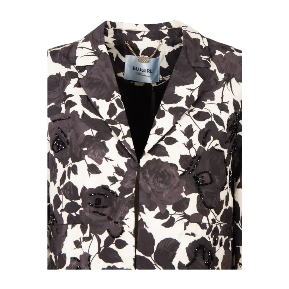 Blugirl Stijlvolle Jas voor Vrouwen Multicolor Dames