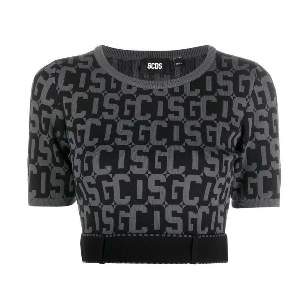 Gcds Sweatshirts Black Dames