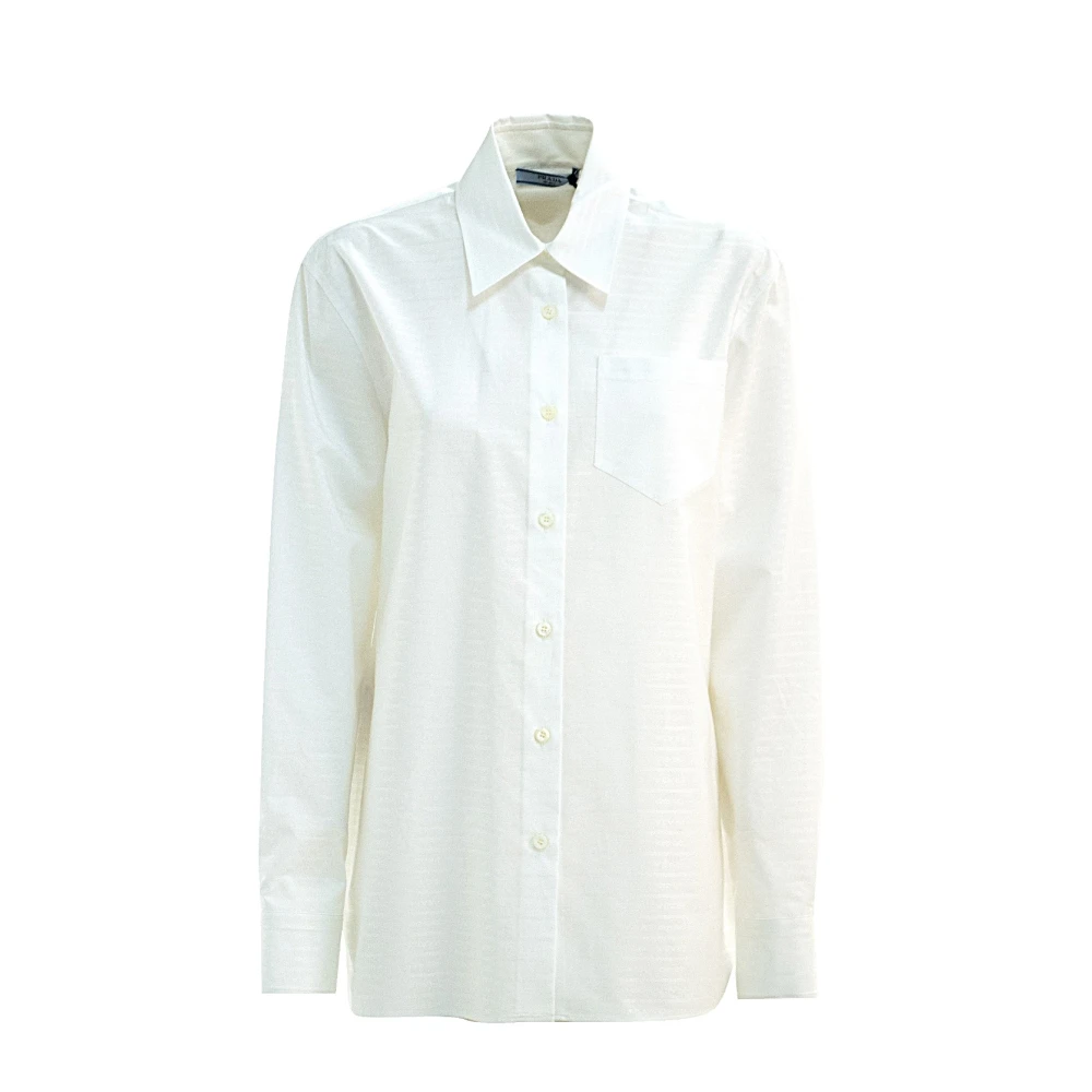 Prada Stijlvolle Shirt voor Mannen White Dames