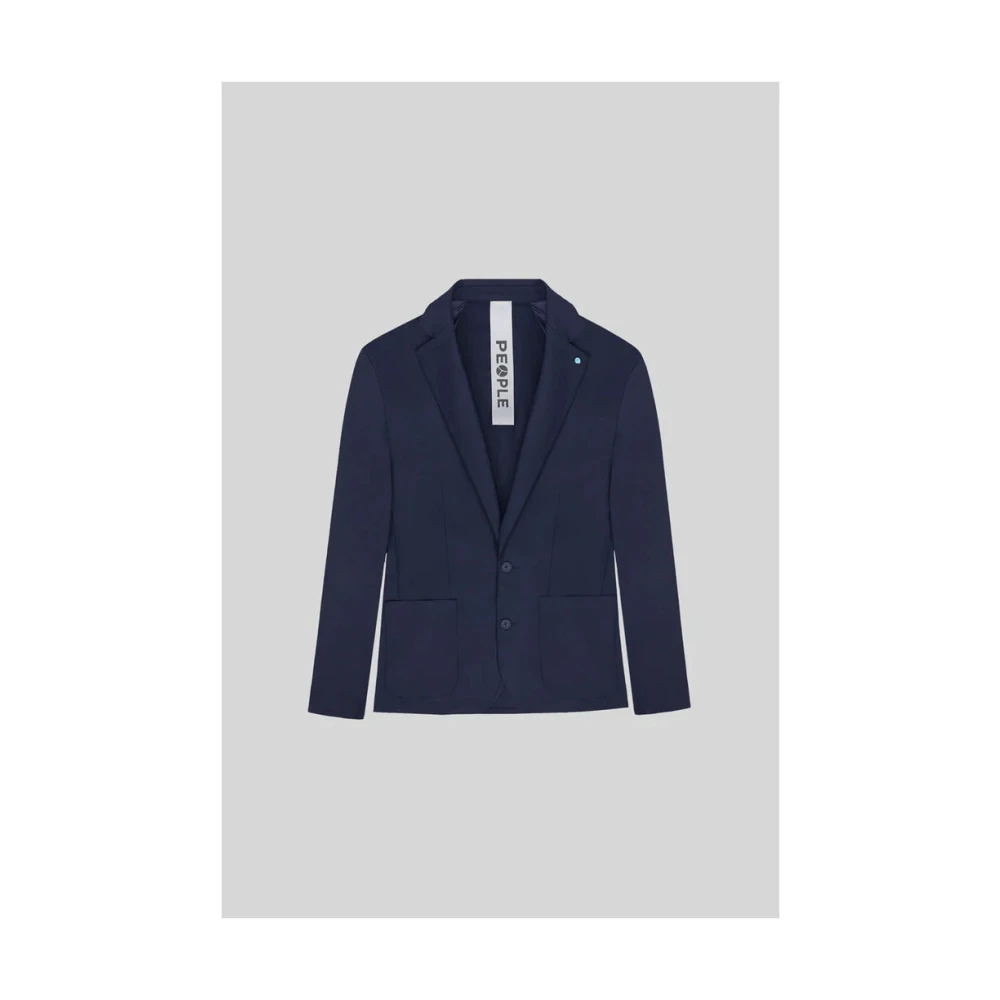People of Shibuya Ultra-Light Two-Button Jacket Blue Heren