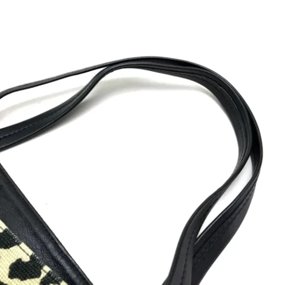 Celine Vintage Pre-owned Canvas totes Black Dames