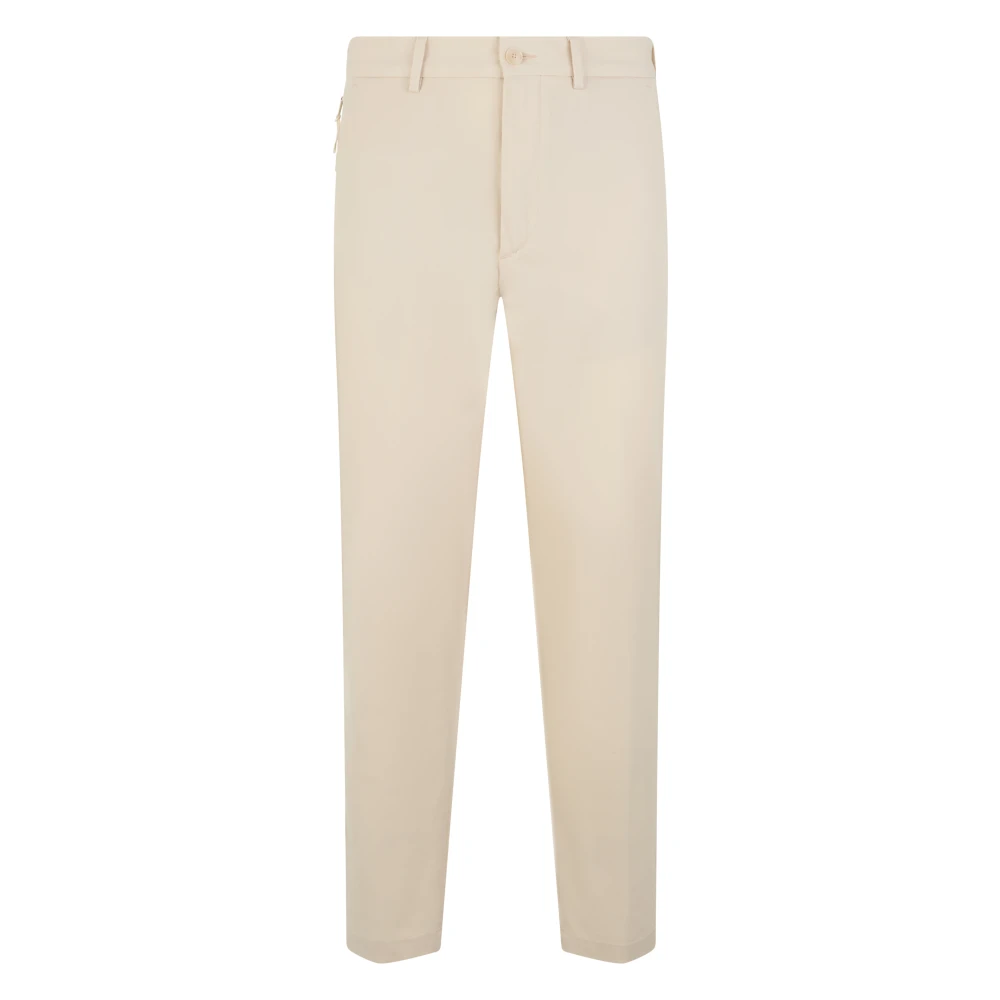 Hugo Homme Beige Pantalons, Taille: W31 Pantalon En Twill
