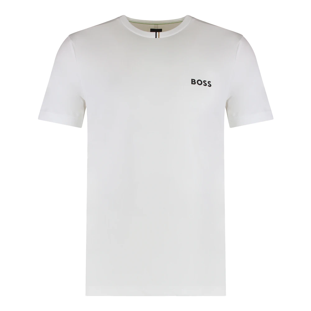 Hugo Men's White Crew Neck T-Shirt - T-Shirts - Xl - Tops