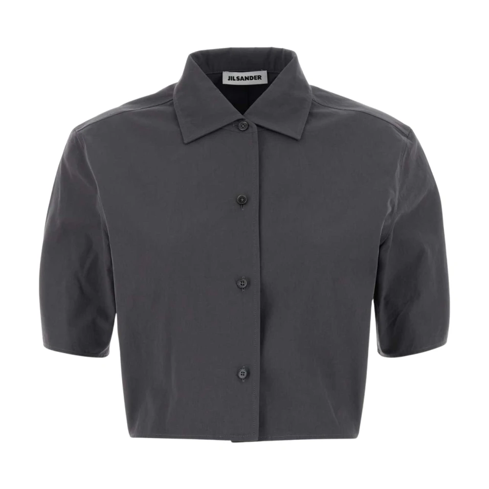 Jil Sander Women's Gray Shirts, L, Shirt 151