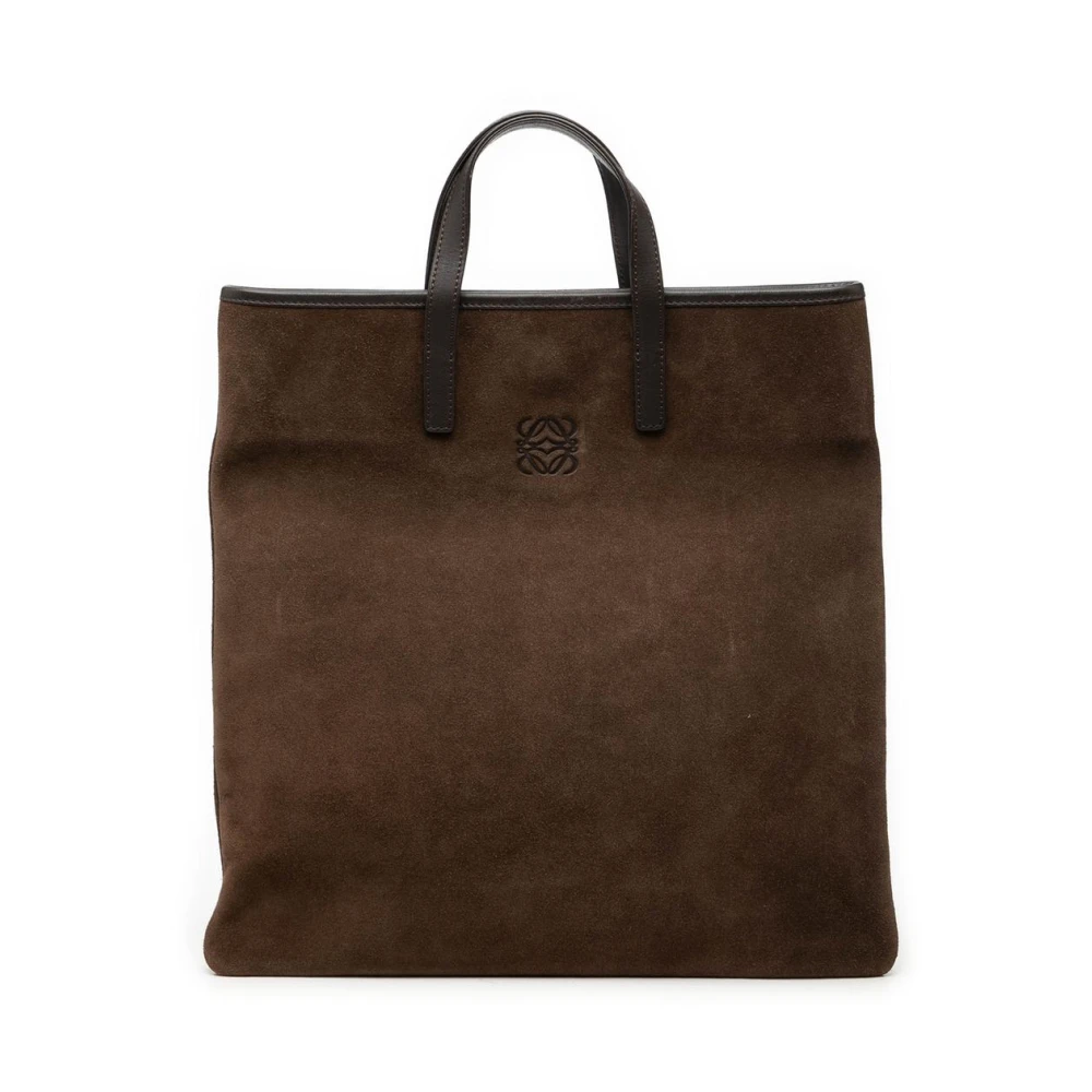 Loewe Pre-Owned Women's Brown Pre-Owned Vertical Tote Bag