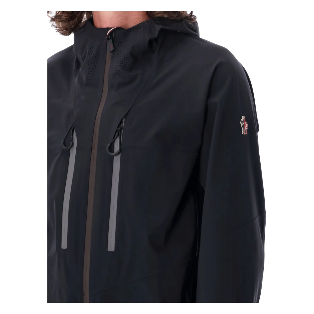 Moncler Waterdichte Zwarte Orden Jas Aw24 Black Heren