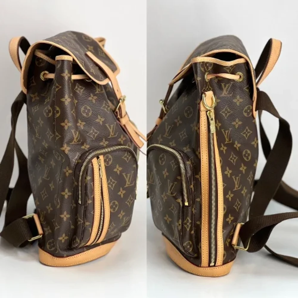 Louis Vuitton Vintage Pre-owned Canvas backpacks Brown Dames