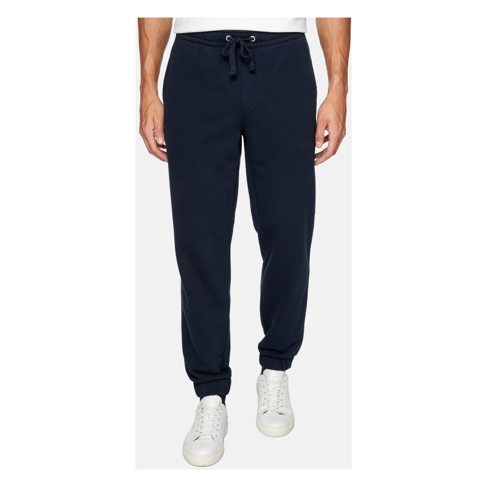 Boggi Milano Katoen Gemengde Sweater Broek White Heren