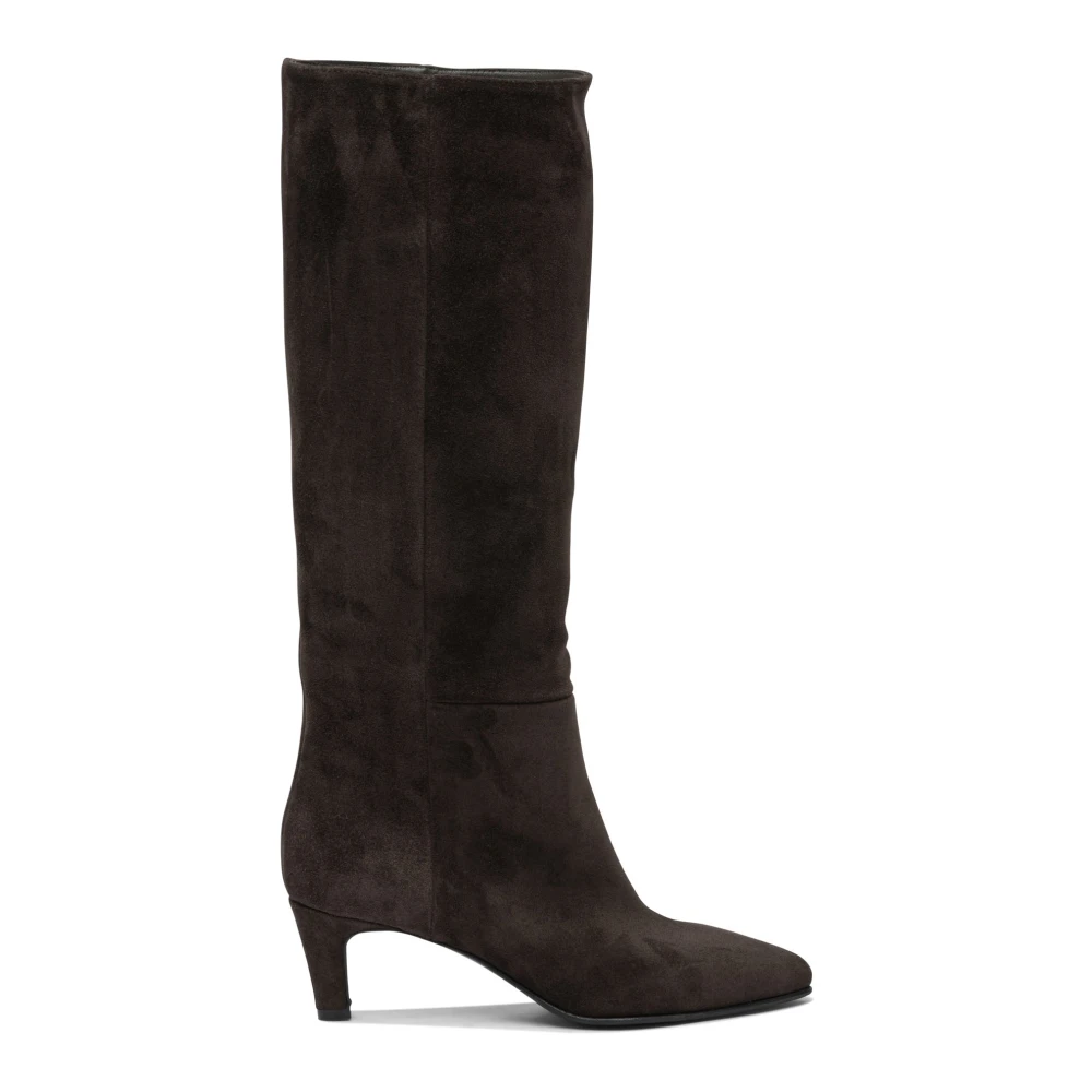 Strategia Femme Marron Chaussures, Brun, Taille: 38 1/2 Eu Bottines En Cuir Élégantes
