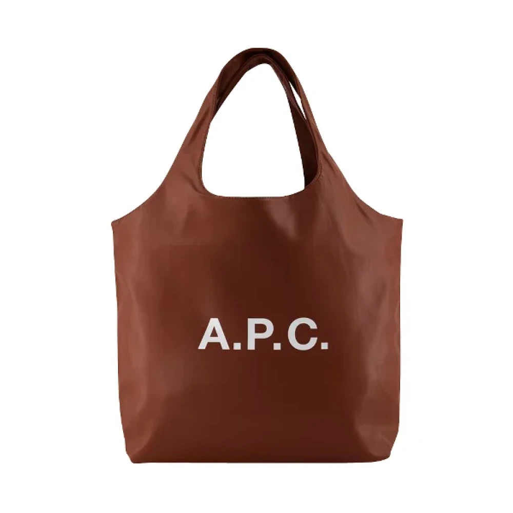 A.p.c. Plastic totes Brown Dames