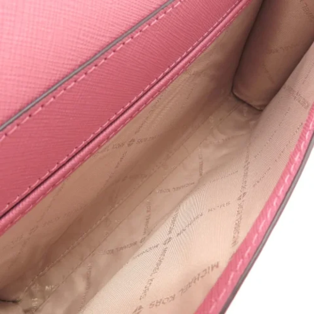 Michael Kors Pre-owned Leather shoulder-bags Pink Dames