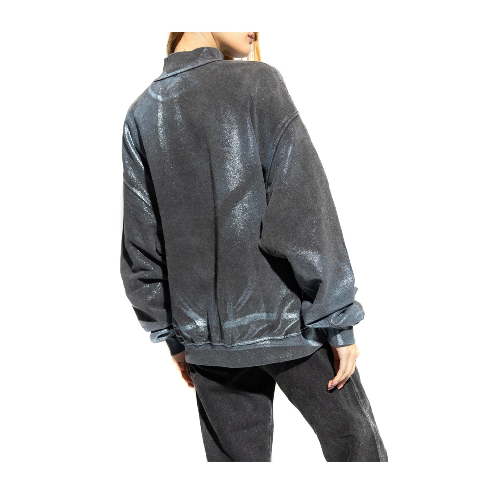 Diesel Grijze Sweatshirt Damesmode Ss24 Gray Dames