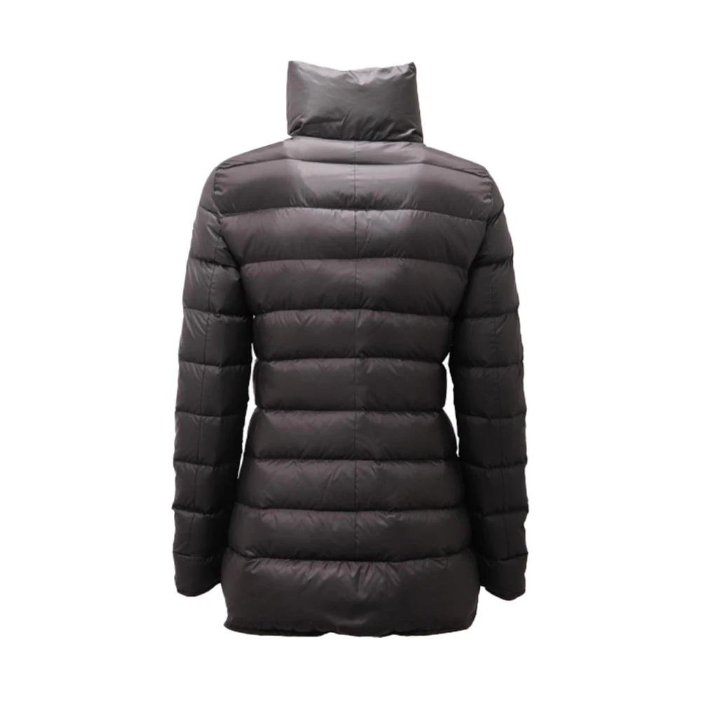 Peuterey Gewatteerde Polyester Parka Jas Black Dames