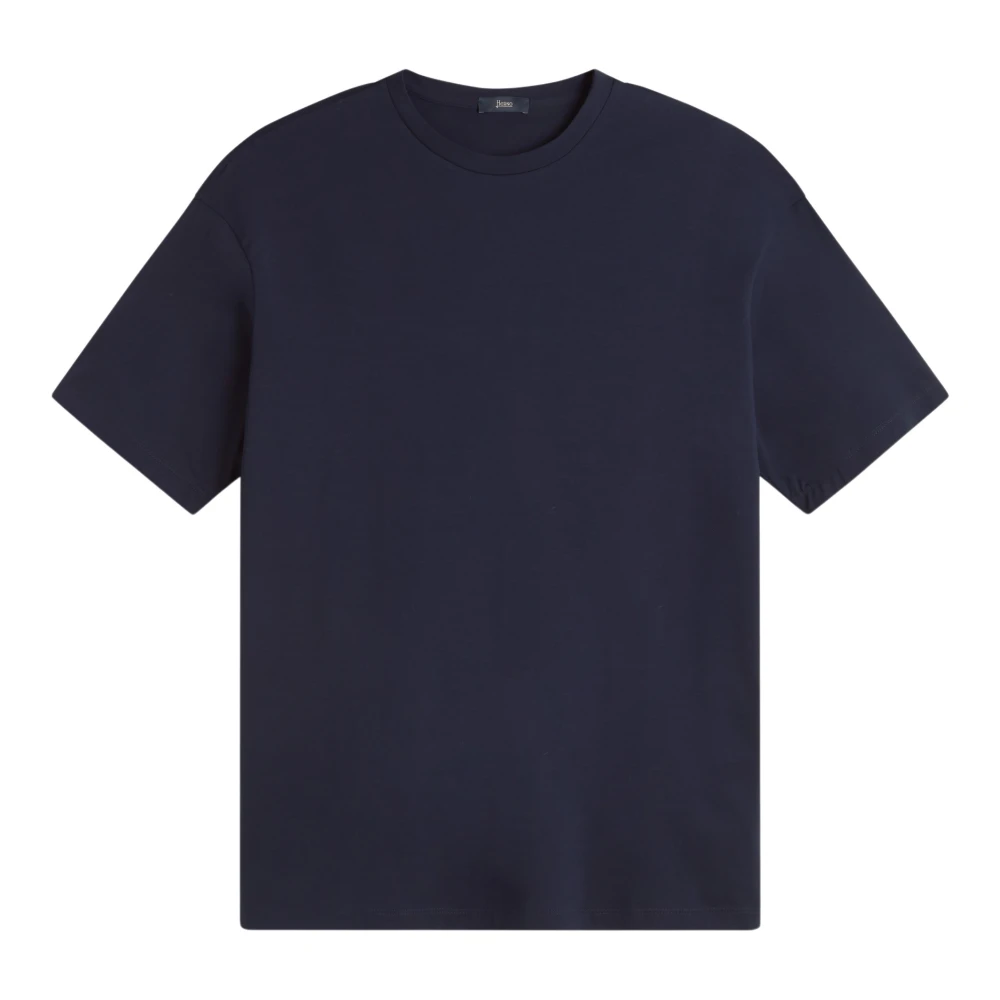 Herno - Tops > T-Shirts - Blue - Herno - Modalova