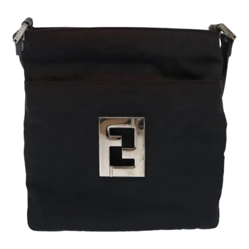 Fendi Vintage Pre-owned Nylon fendi-bags Black Dames