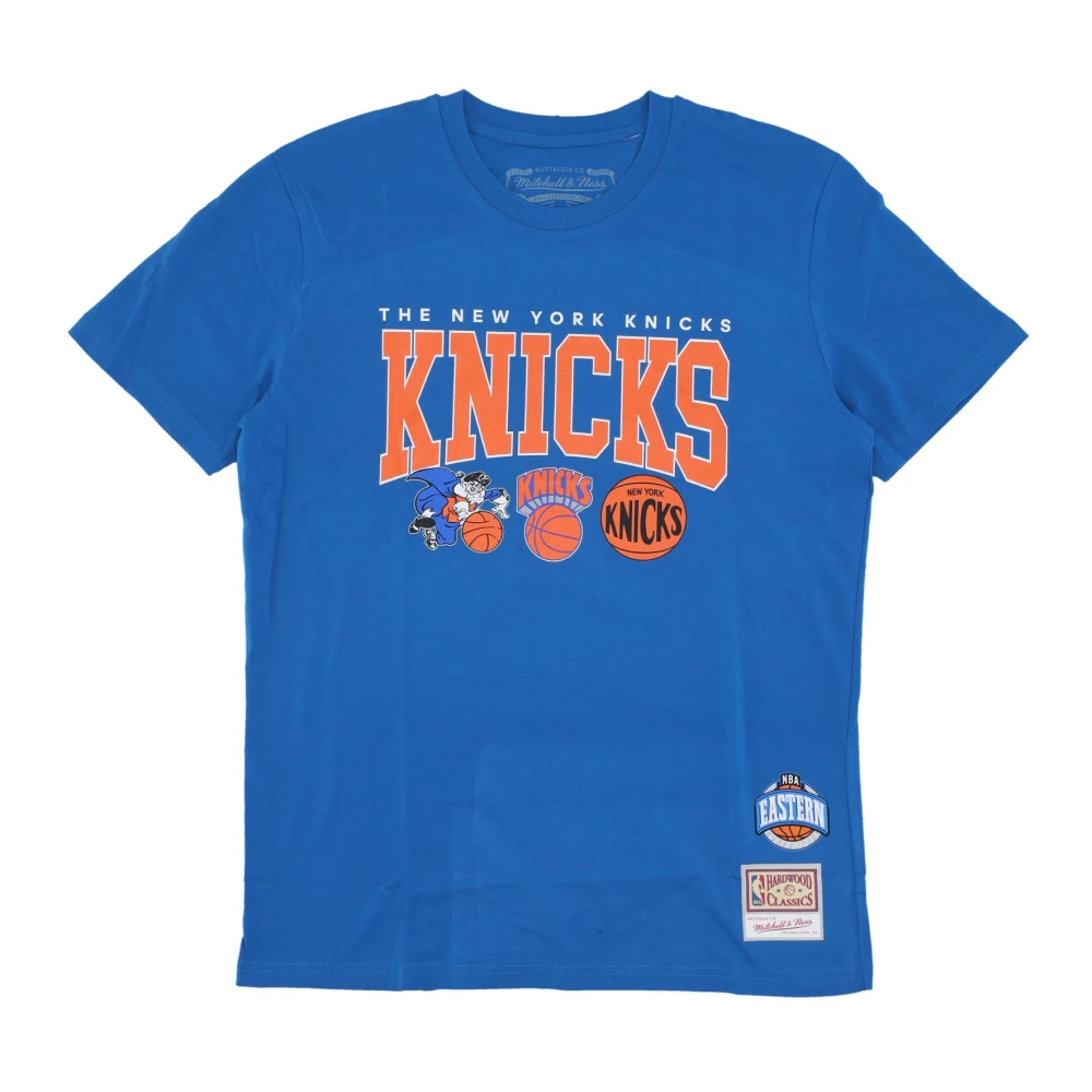 Mitchell & Ness NBA HWC Kampioen Stack Tee Blue Heren