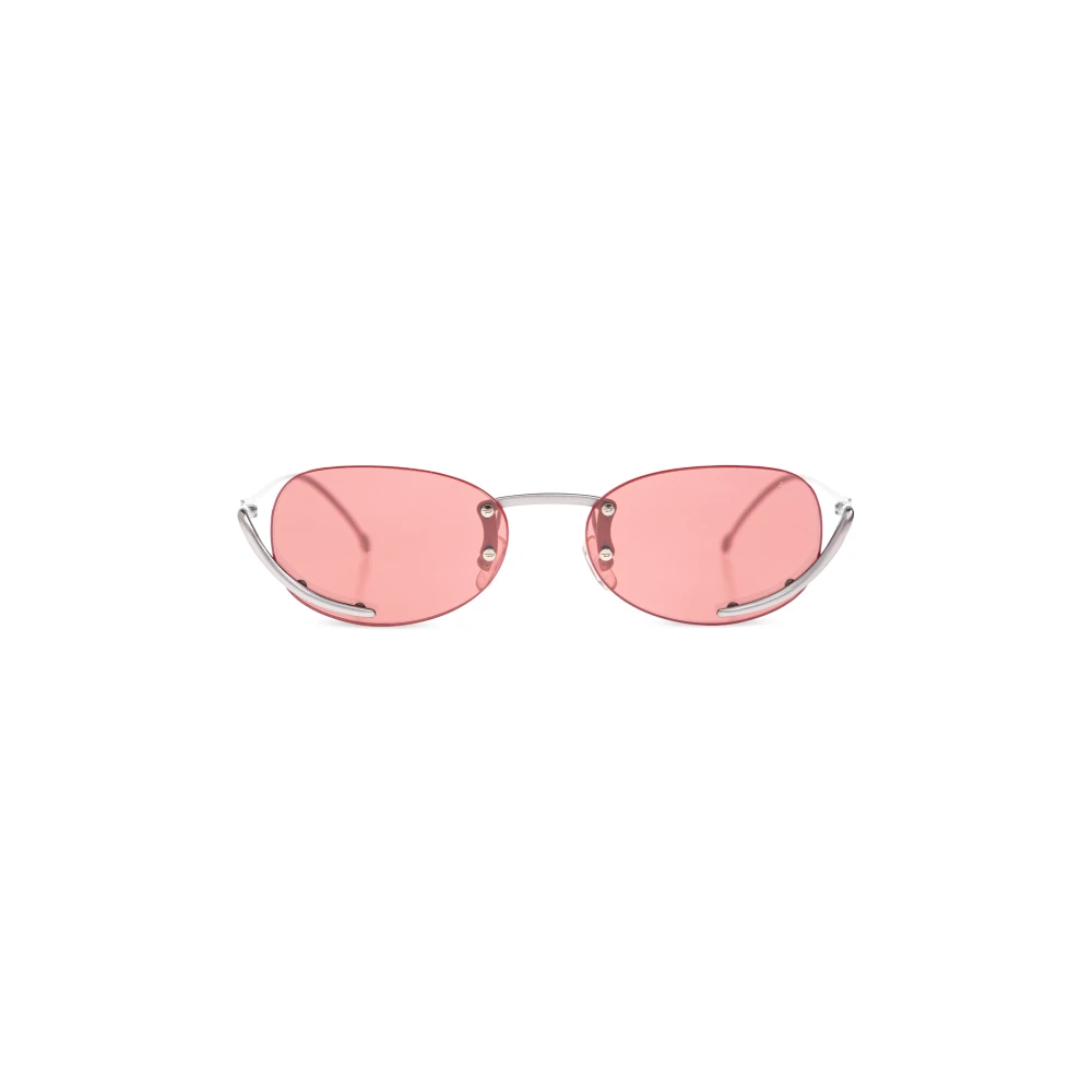 Diesel , Sunglasses, Unisex, Pink, 53 Mm, Oval Sunglasses
