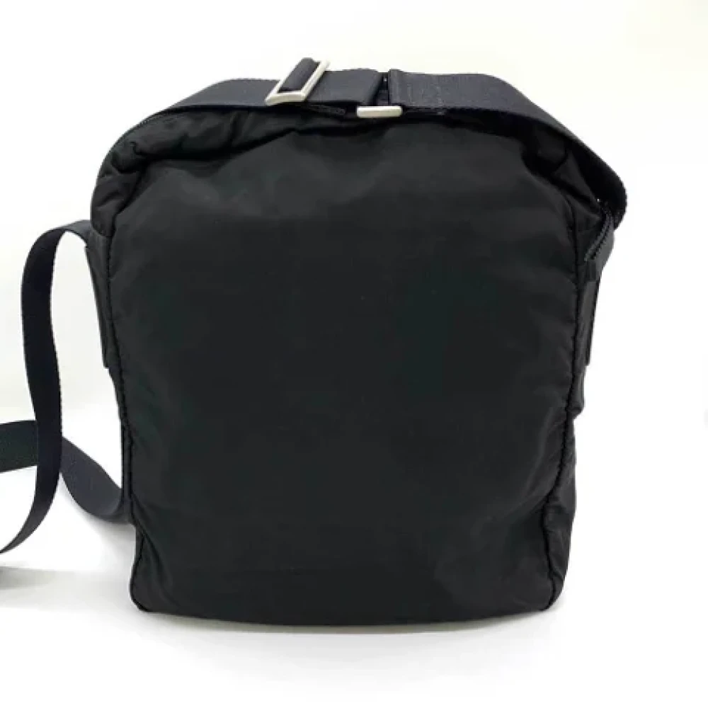 Prada Vintage Pre-owned Fabric prada-bags Black Dames