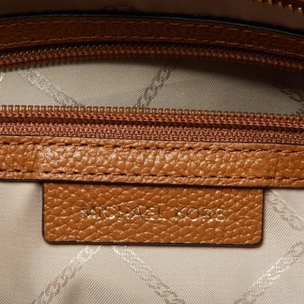 Michael Kors Pre-owned Leather shoulder-bags Brown Dames