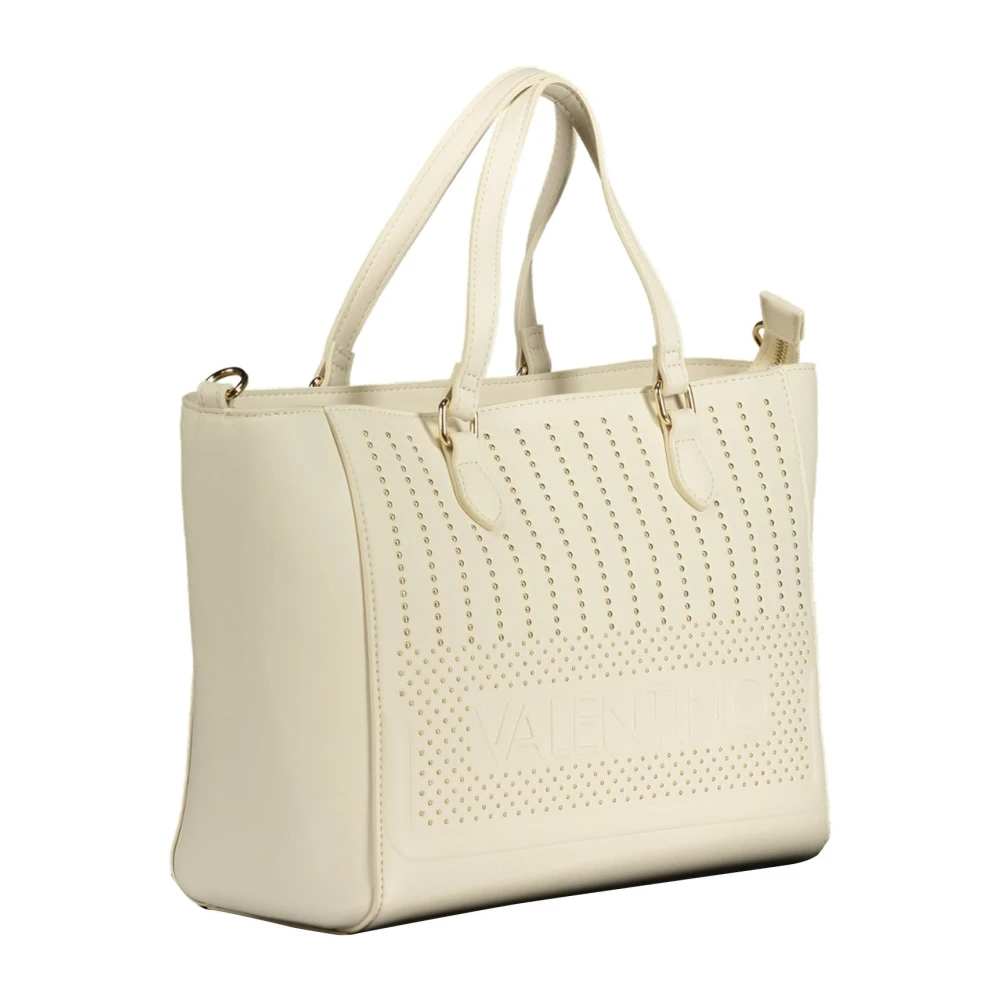Valentino by Mario Valentino Witte Dames Handtas met Verstelbare Band White Dames