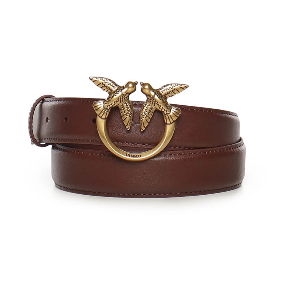 Pinko Women's Brown Belts, S, Love Berry H3 Belt