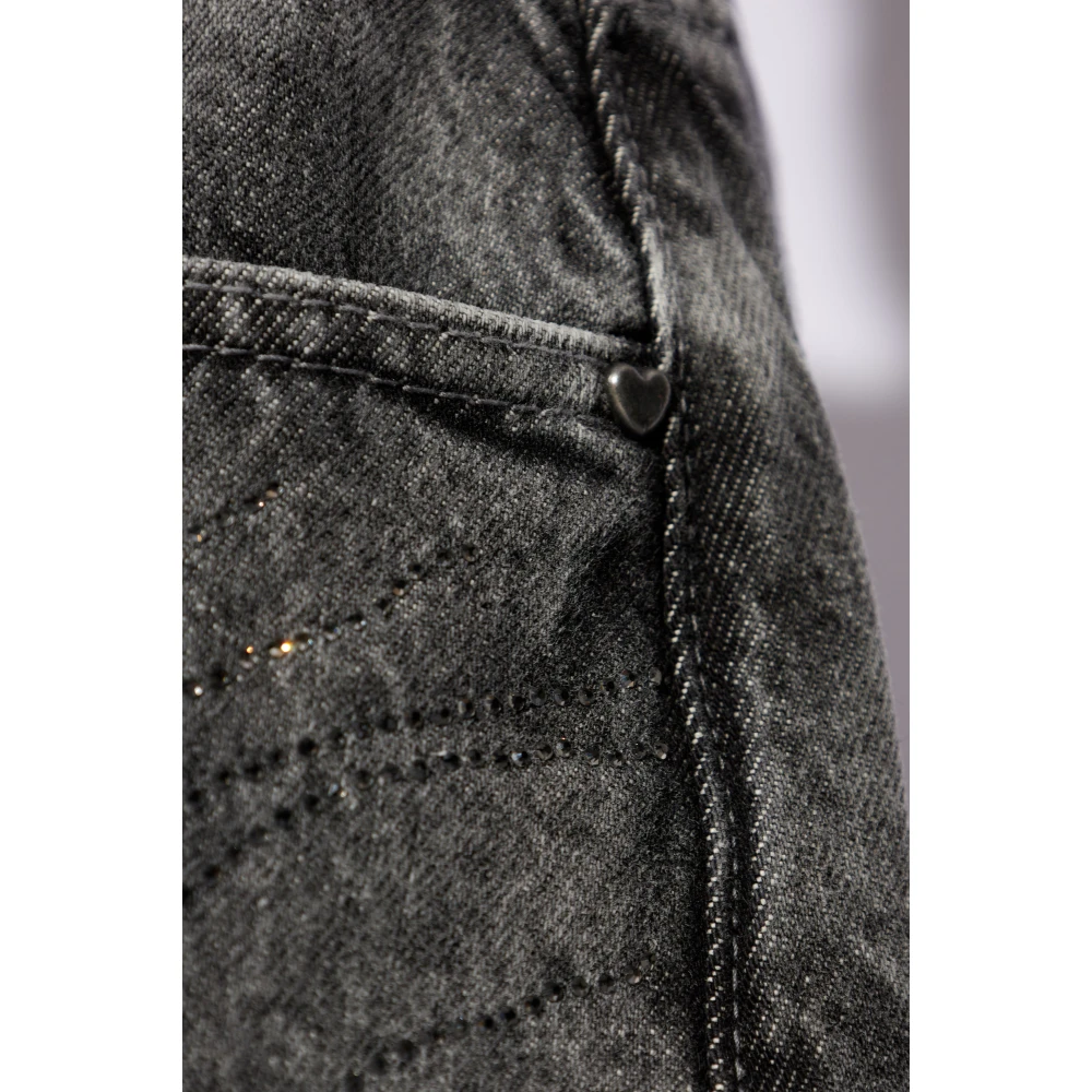 Rotate Birger Christensen Versierde jeans Gray Dames
