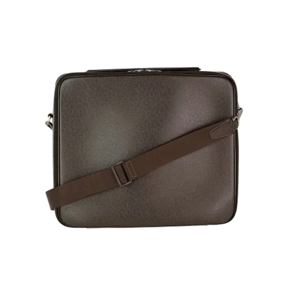 Louis Vuitton Vintage Pre-owned Leather briefcases Brown Dames