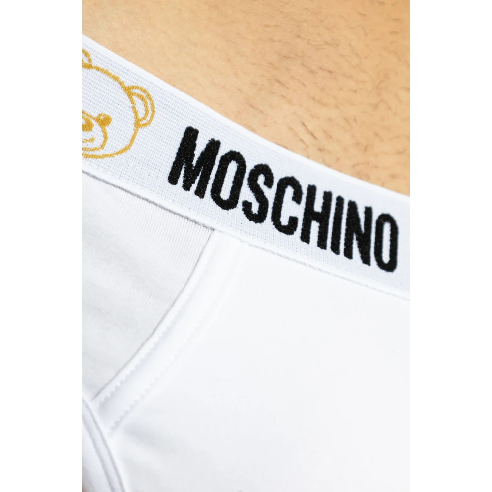 Moschino Twee-pack slips White Heren