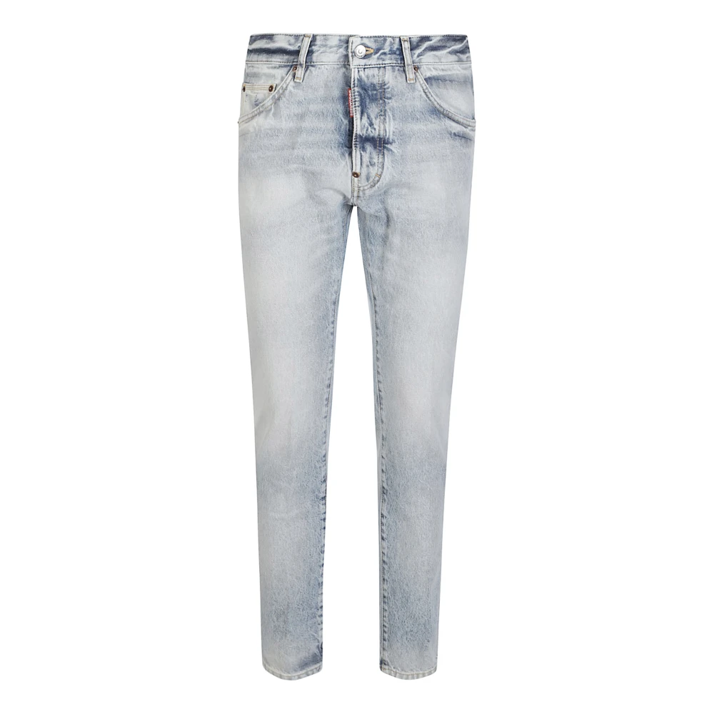 Dsquared2 Men's Blue Teddy Jeans - Slim Fit Jeans - S - Jeans