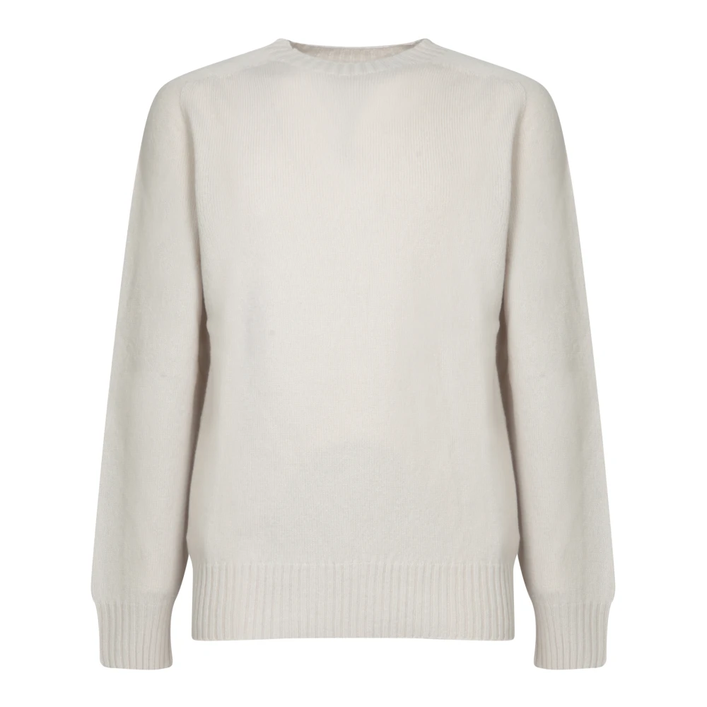 Officine Générale Witte Gebreide Kleding voor Mannen Aw24 Gray Heren