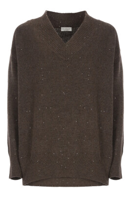 pull-marron-a-paillettes-et-col-en-v