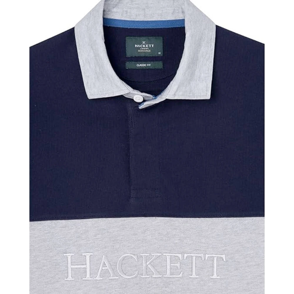 Hackett Stijlvolle Pullover voor Mannen Blue Heren