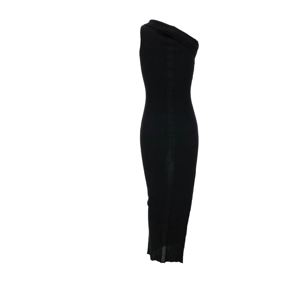 Rick Owens Athena Jurk Black Dames