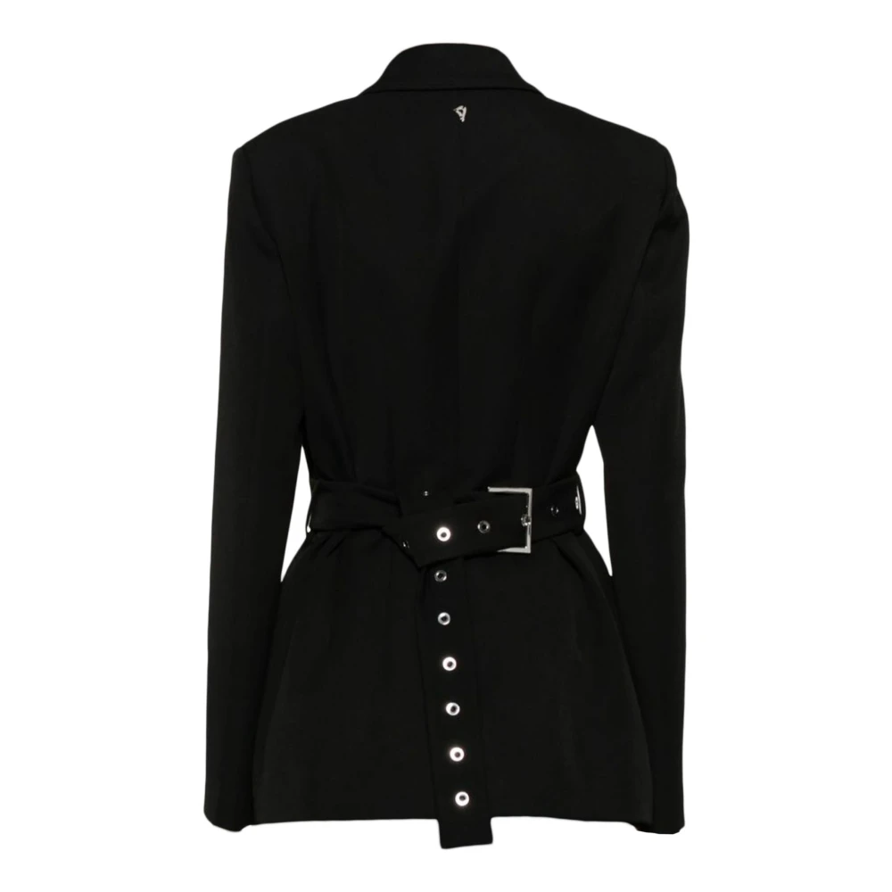 Dondup Zwarte double-breasted blazer Black Dames
