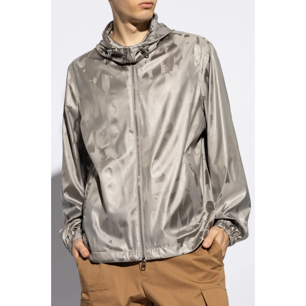 alexander mcqueen Jas met print Gray Heren
