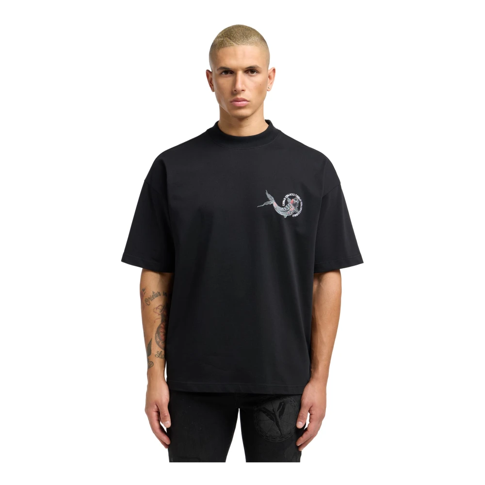 carlo colucci Milano naar Tokyo Dorio T-shirt Black Heren