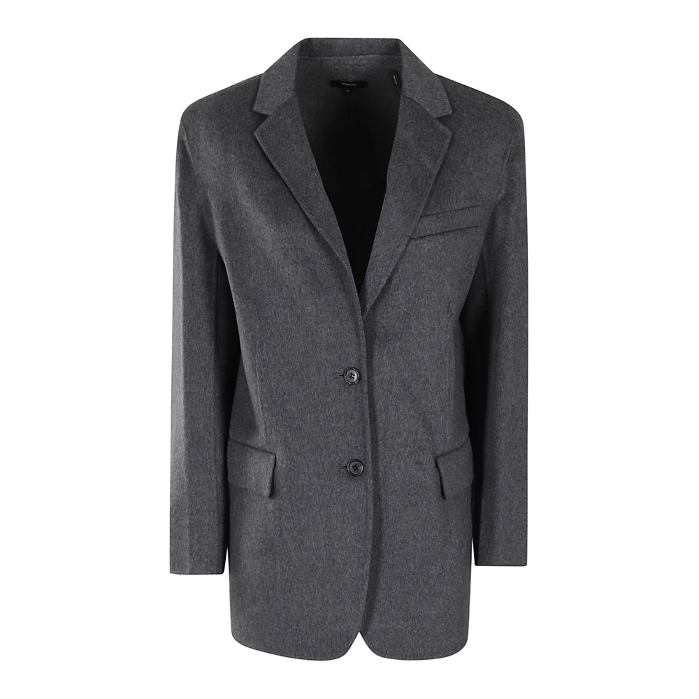 Theory - Jackets > Blazers - Gray - Theory - Modalova