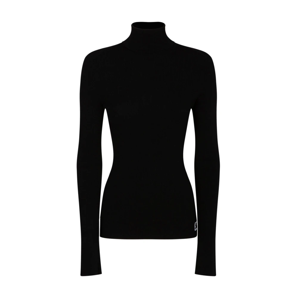 Burberry Donna Nero - Dolcevita - Knitwear - M