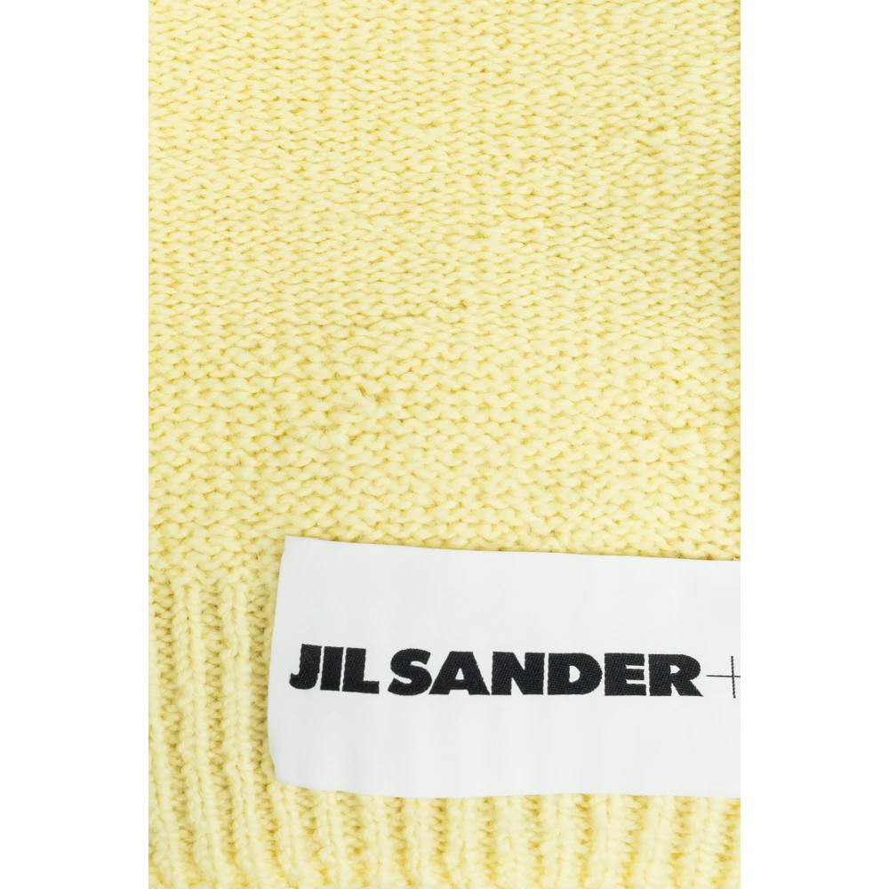Jil Sander Wollen sjaal door + Yellow Dames